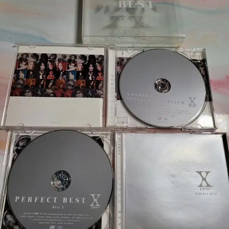 X-JAPAN - PERFECT BEST 엑스재팬 3cd