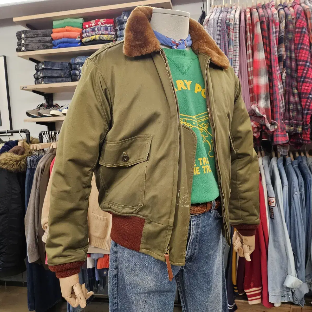 Buzz Rickson Type B 10 Flight Jacket.