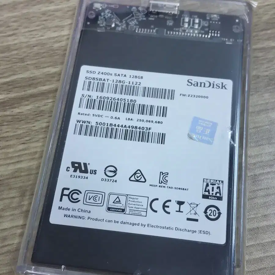 SanDisk SSD 128G 외장케이스 usb 3.0