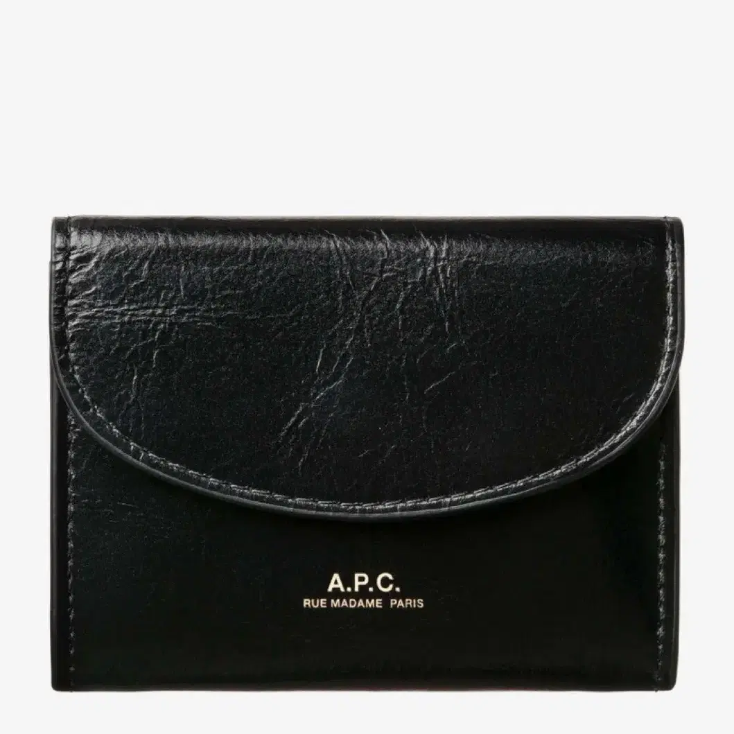 A.P.C. 아페쎄 제니브 지갑 Crinkled Leather