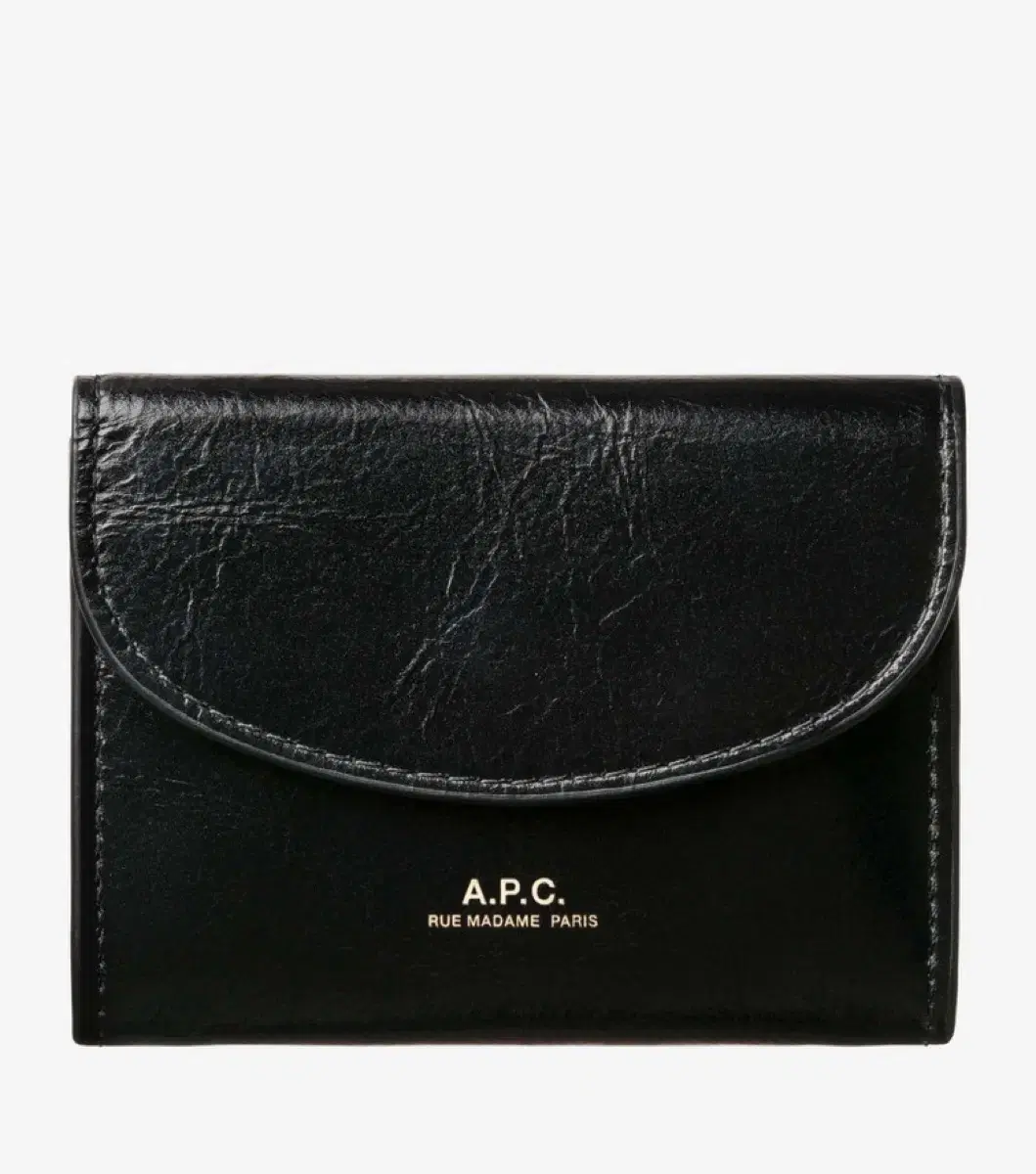 A.P.C. 아페쎄 제니브 지갑 Crinkled Leather