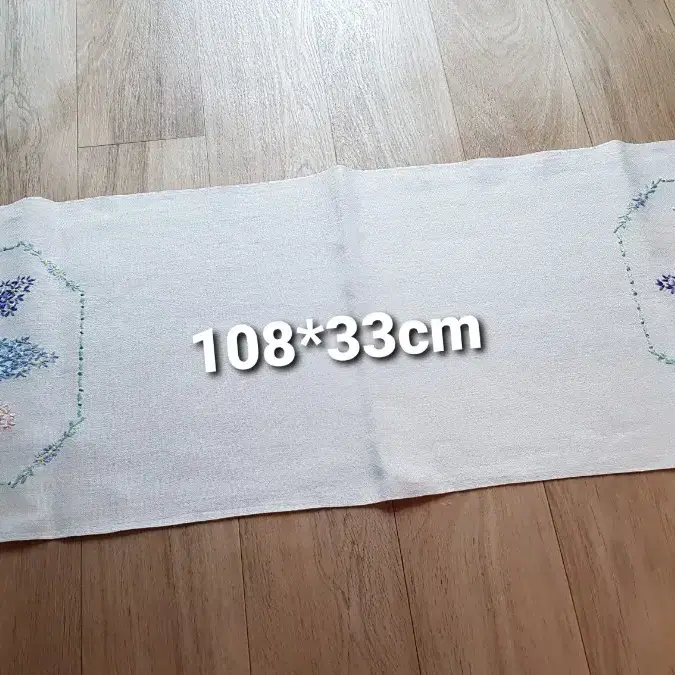 (빈티지 영국) 손자수 러너~~ 108*33cm