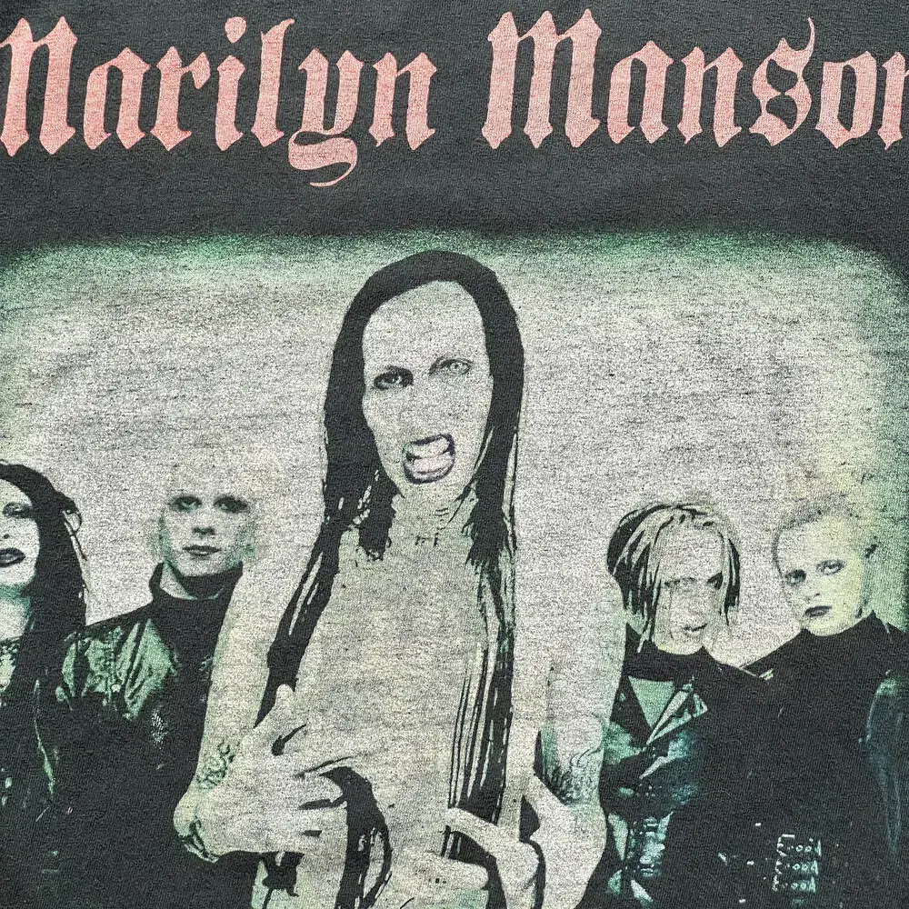 00s Marilyn Manson 마릴린 맨슨 빈티지 티셔츠