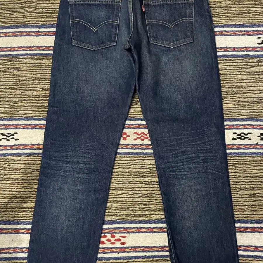 (27~28)Levis 리바이스 501 CT 셀비지 중청 데님 청바지