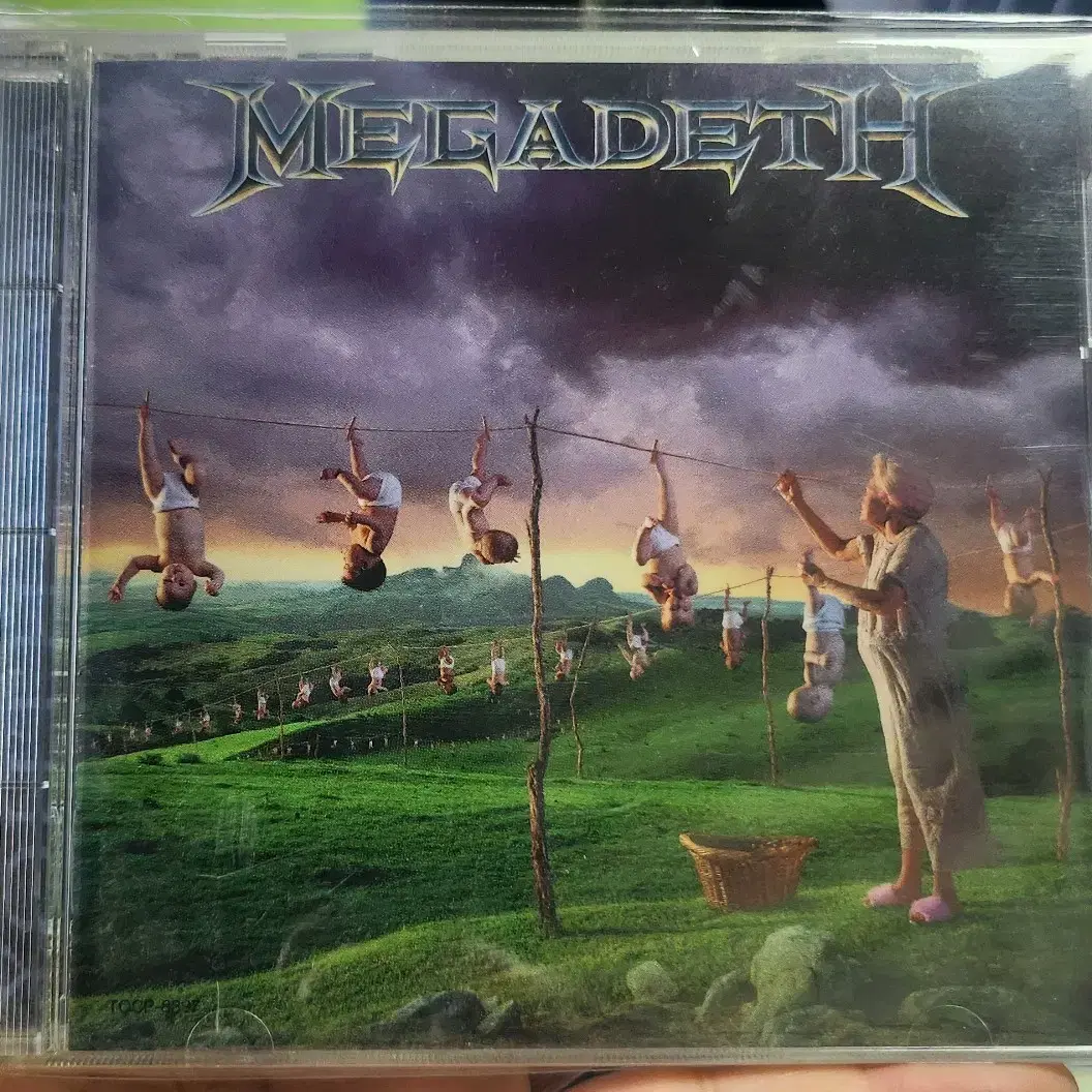 MEGADETH YOUTHANSIA 1996년6집 수입반CD