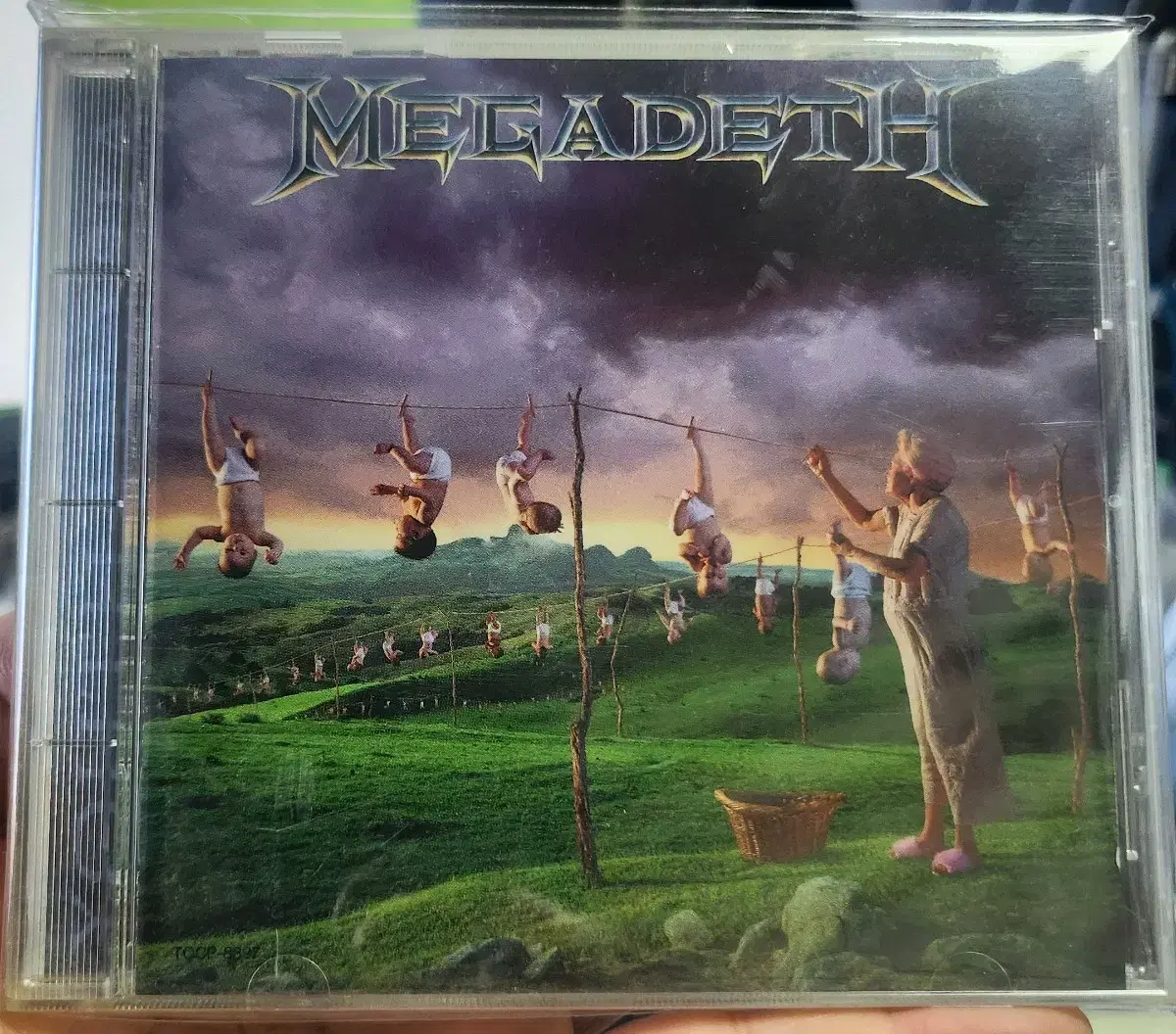 MEGADETH YOUTHANSIA 1996년6집 수입반CD