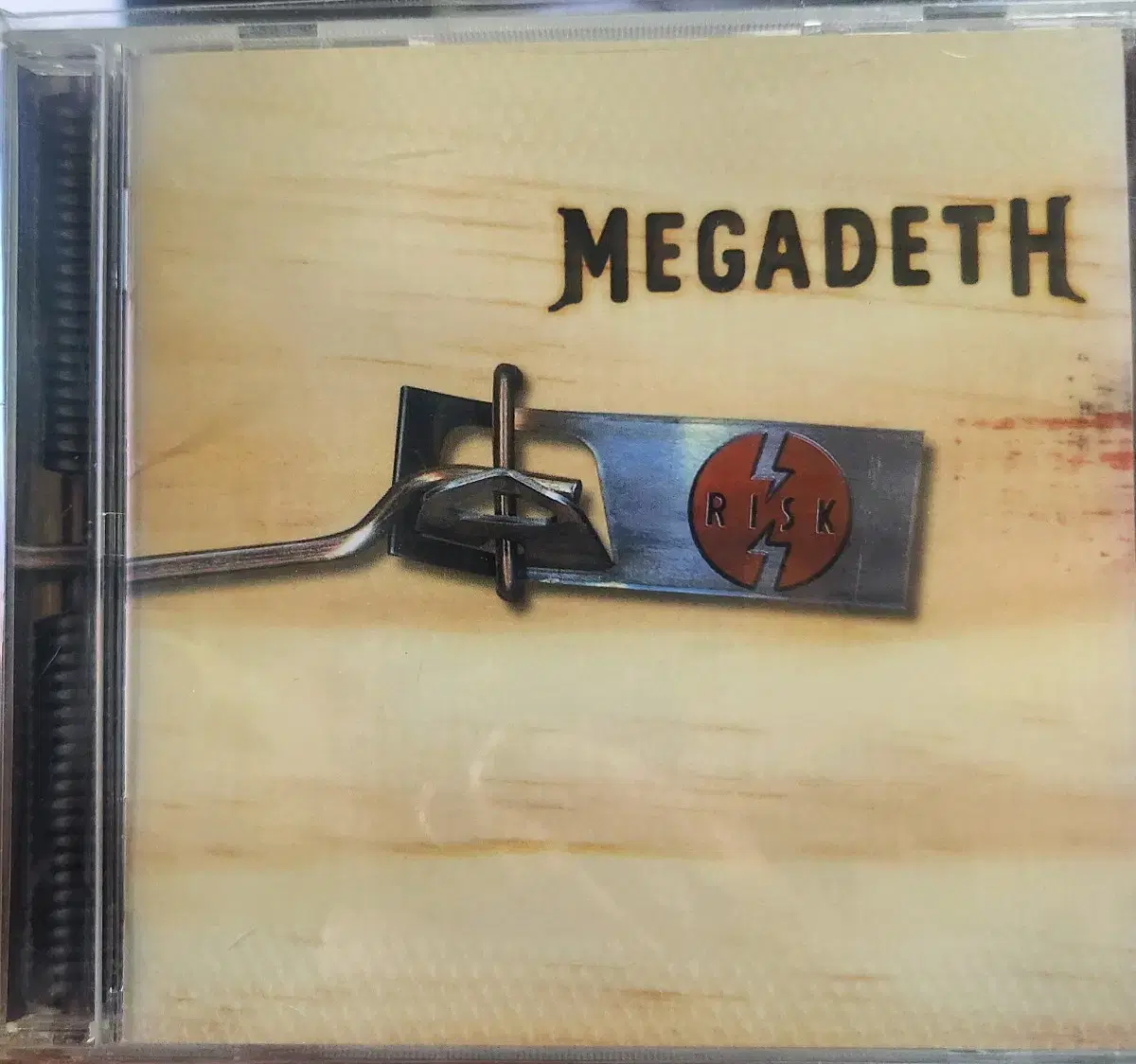 MEGADETH RISK 1999년 8집 수입반CD