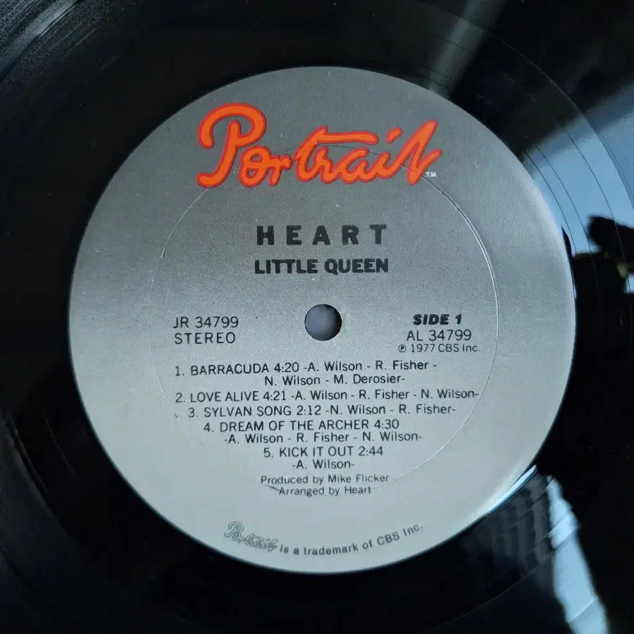 미국원반/Heart - Little Queen LP