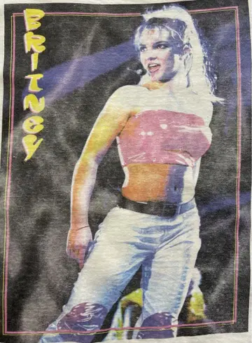 Britney Spears Parking Lot 90s 티셔츠