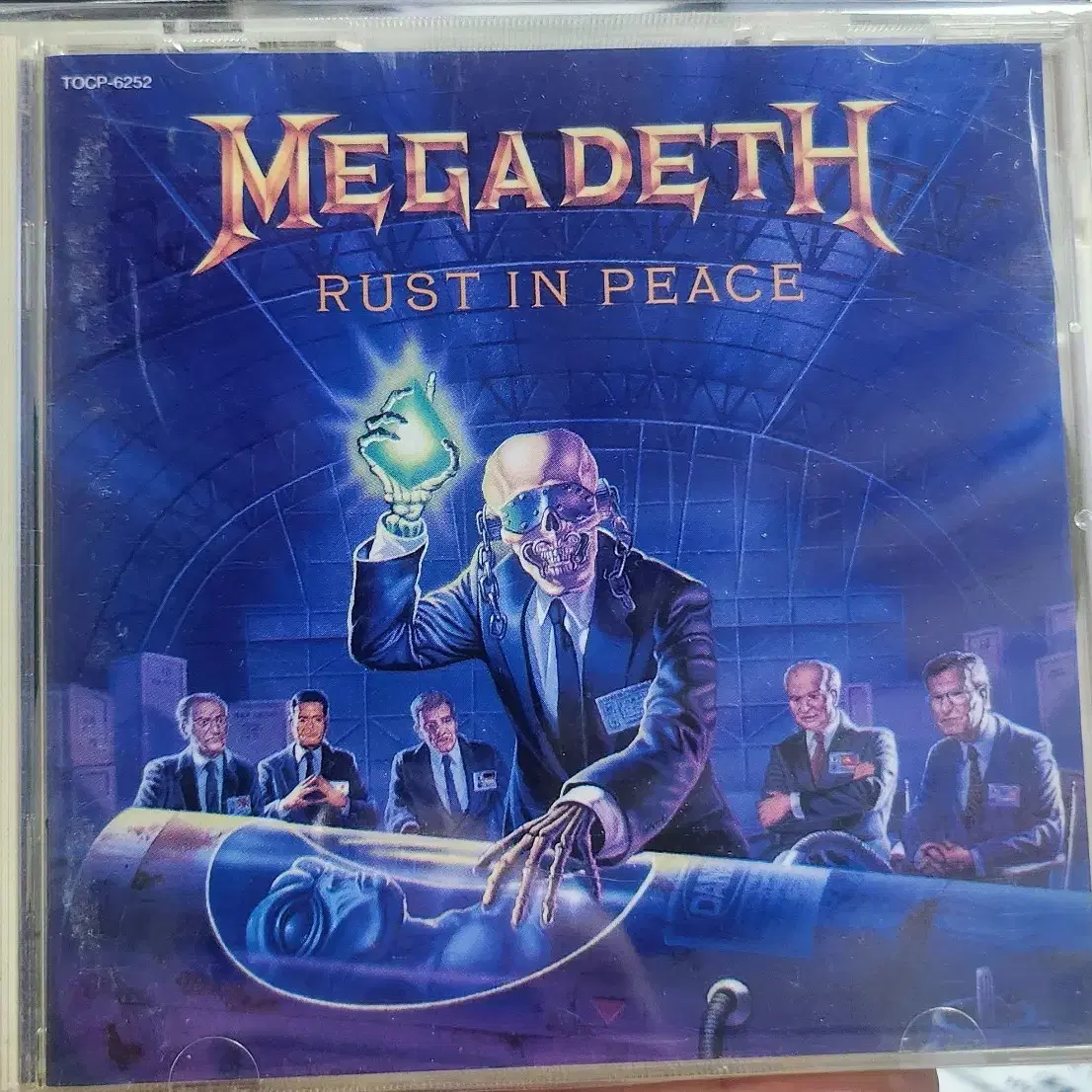 메가데스 MEGADETH RUSTIN PEACE 수입반CD