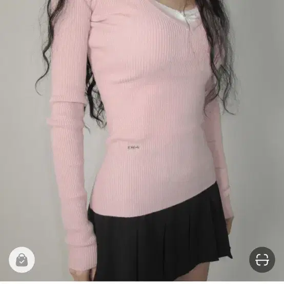 페일제이드 브이넥 deep v knit T