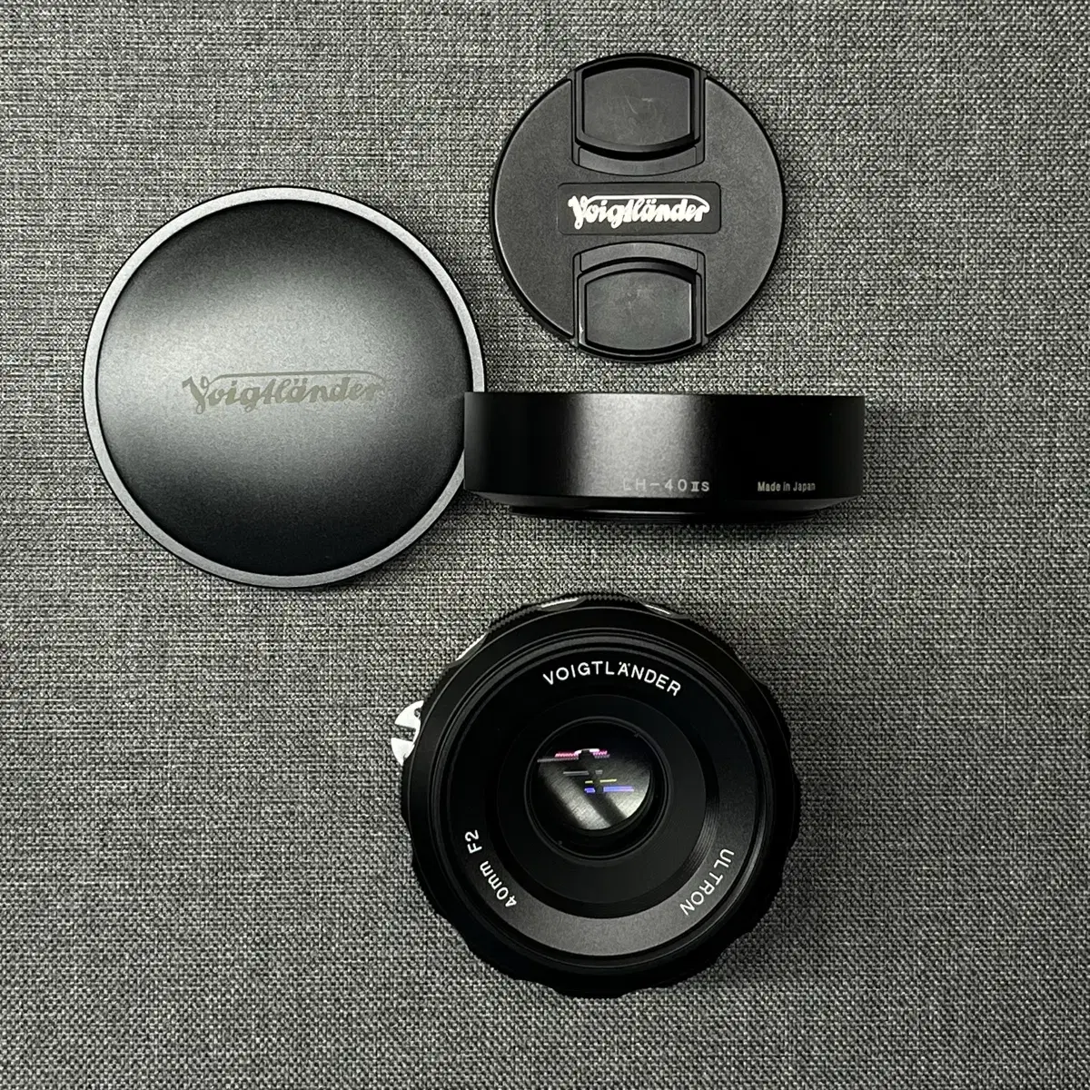 보이그랜더 ULTRON 40mm F2 SLII S  니콘F 블랙림