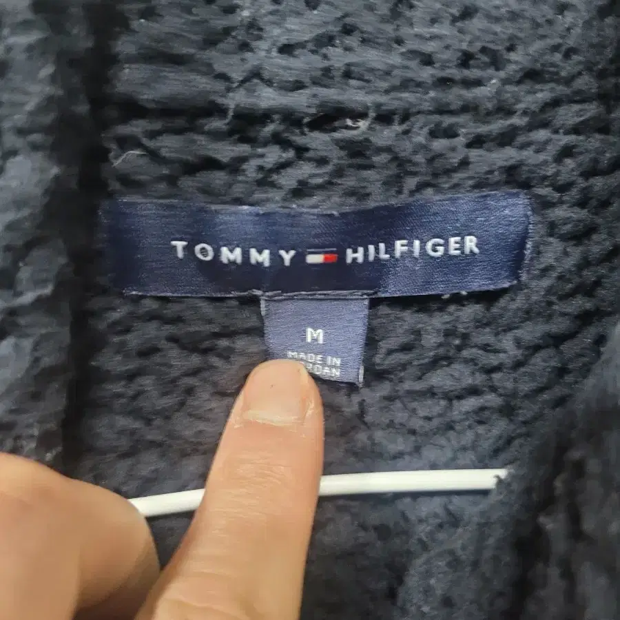 TOMMY 타미 뽀글이 집업 M사이즈