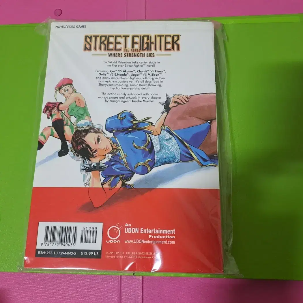 스트리트파이터 STREET FIGHTER THE NOVEL