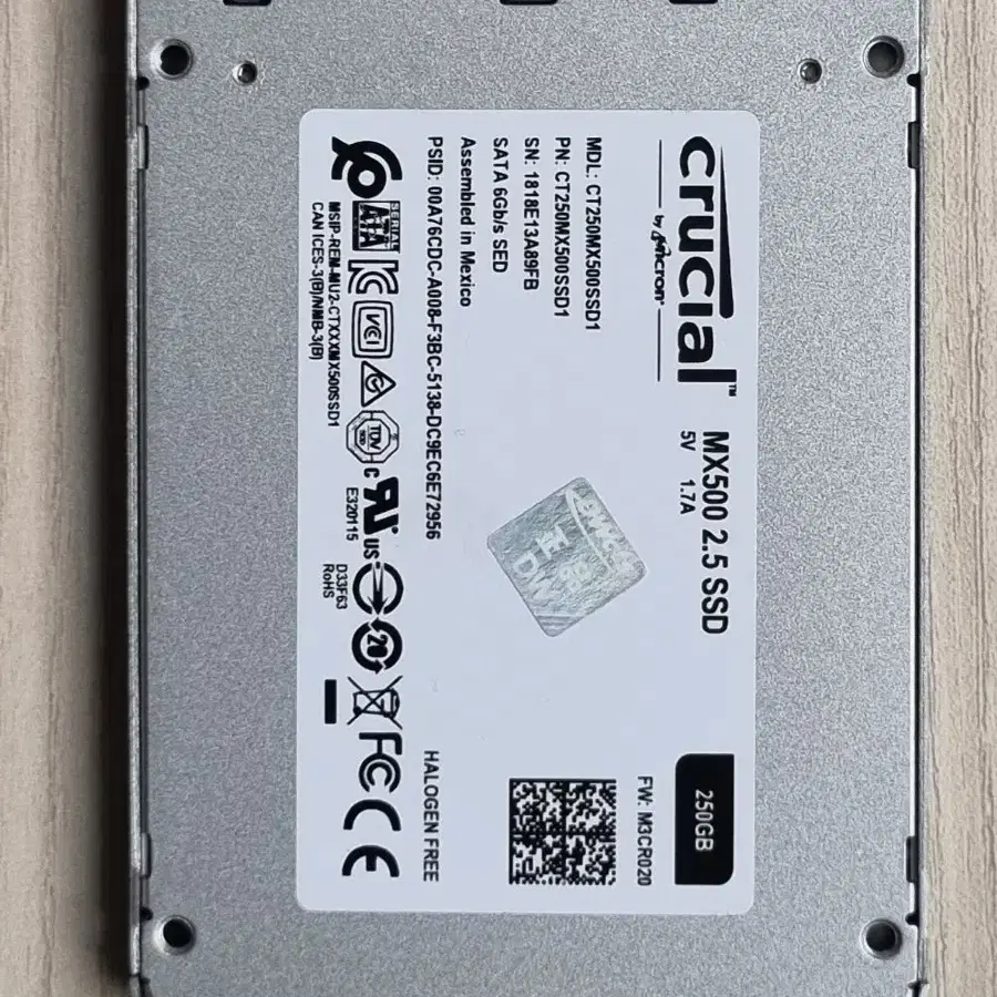 SSD 250GB