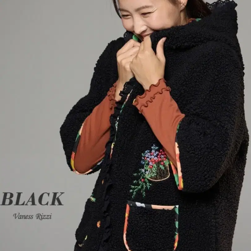 바네사리찌 24FW 뽀글이 안감누빔 쟈켓 55