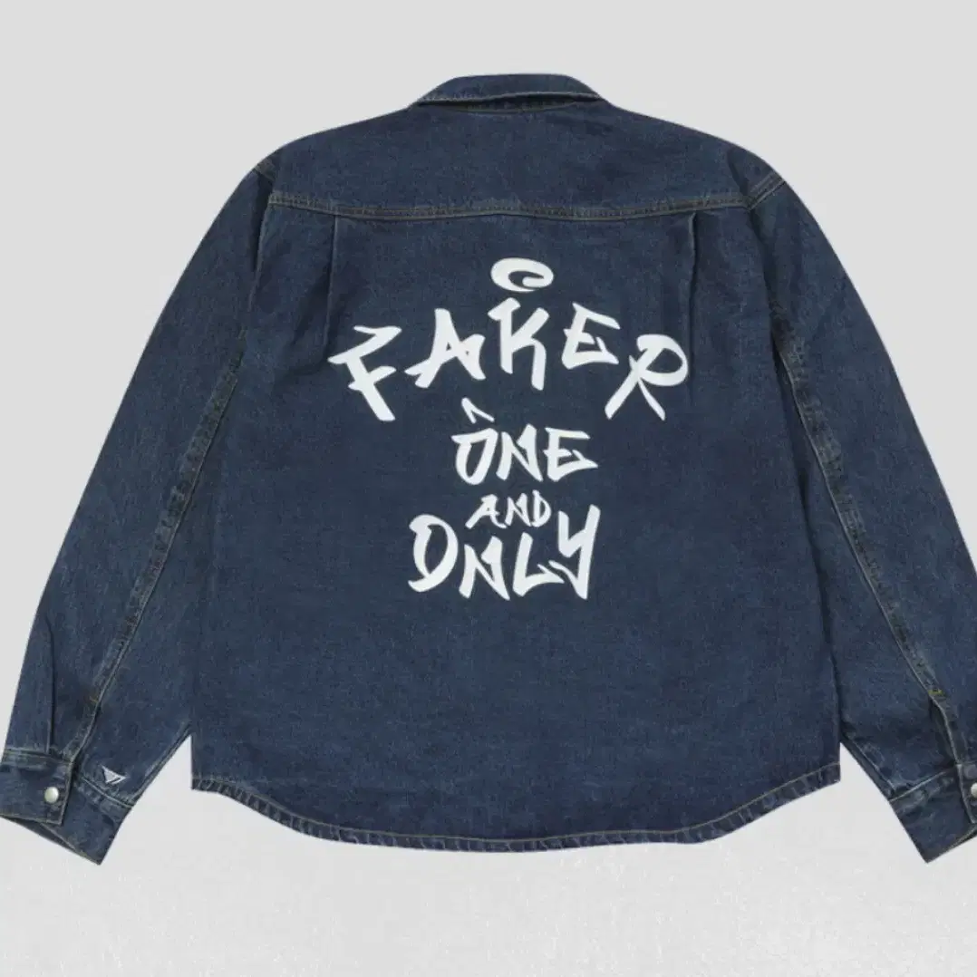 페이커 청자켓 XL (Faker Denim Shirt Jacket)