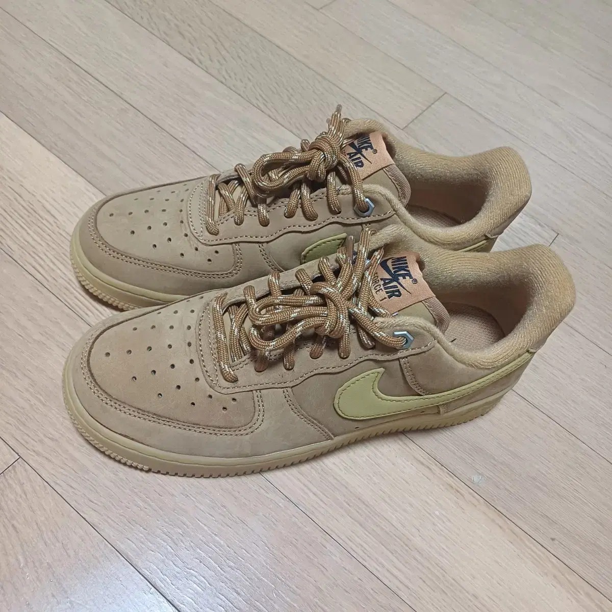 된장포스 240 Nike Air Force 1 '07 WB Flax