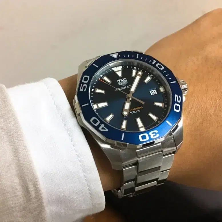 (풀박스) 태그호이어 아쿠아레이서 300 쿼츠 41mm