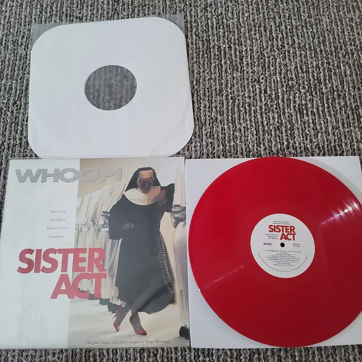 sister act ost 우피 골드버그 시스터 액트 월마트 독점반 LP