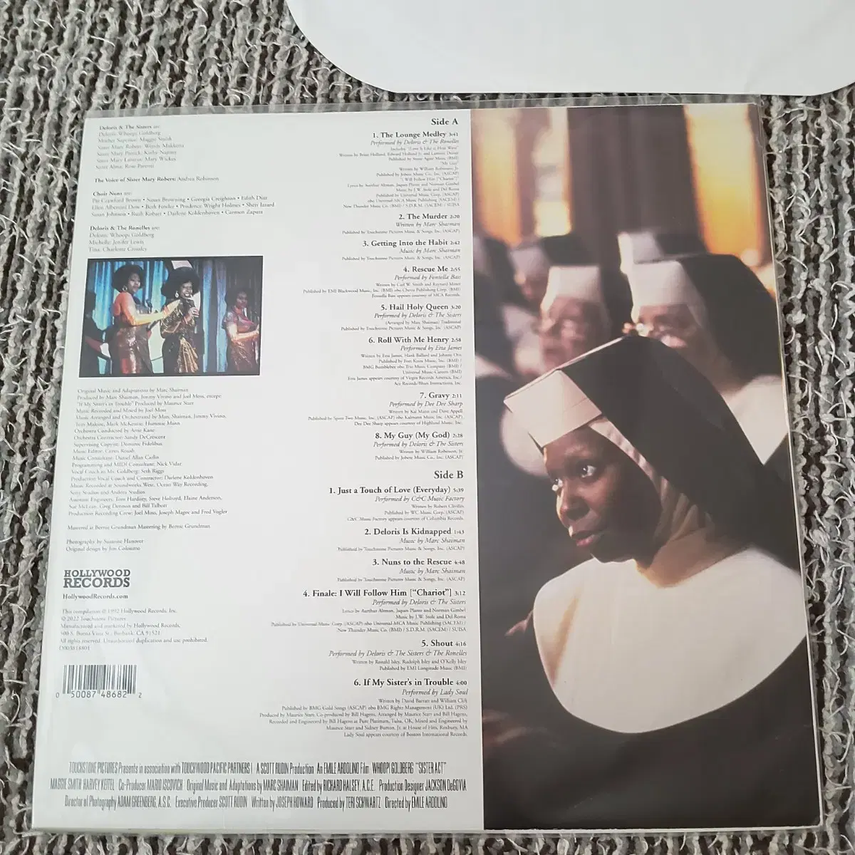 sister act ost 우피 골드버그 시스터 액트 월마트 독점반 LP