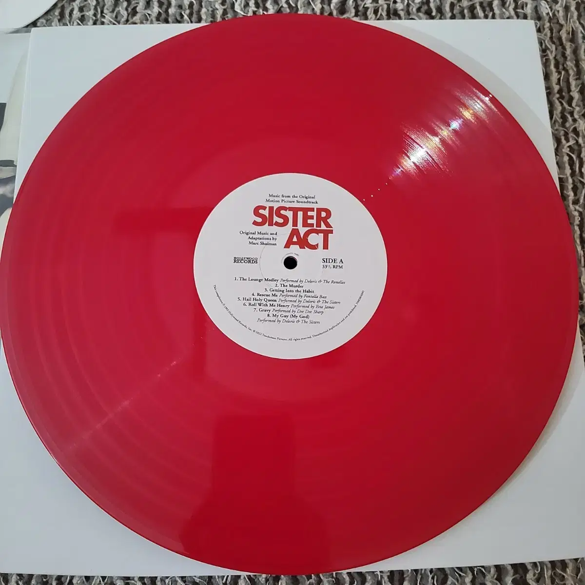 sister act ost 우피 골드버그 시스터 액트 월마트 독점반 LP