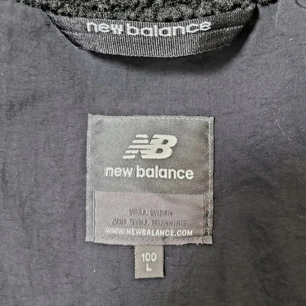 뉴발란스 new balance 뽀글이 후리스점퍼 남성 L(100~105)