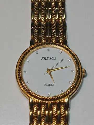 골드 FRESCA 프레스카 손목시계