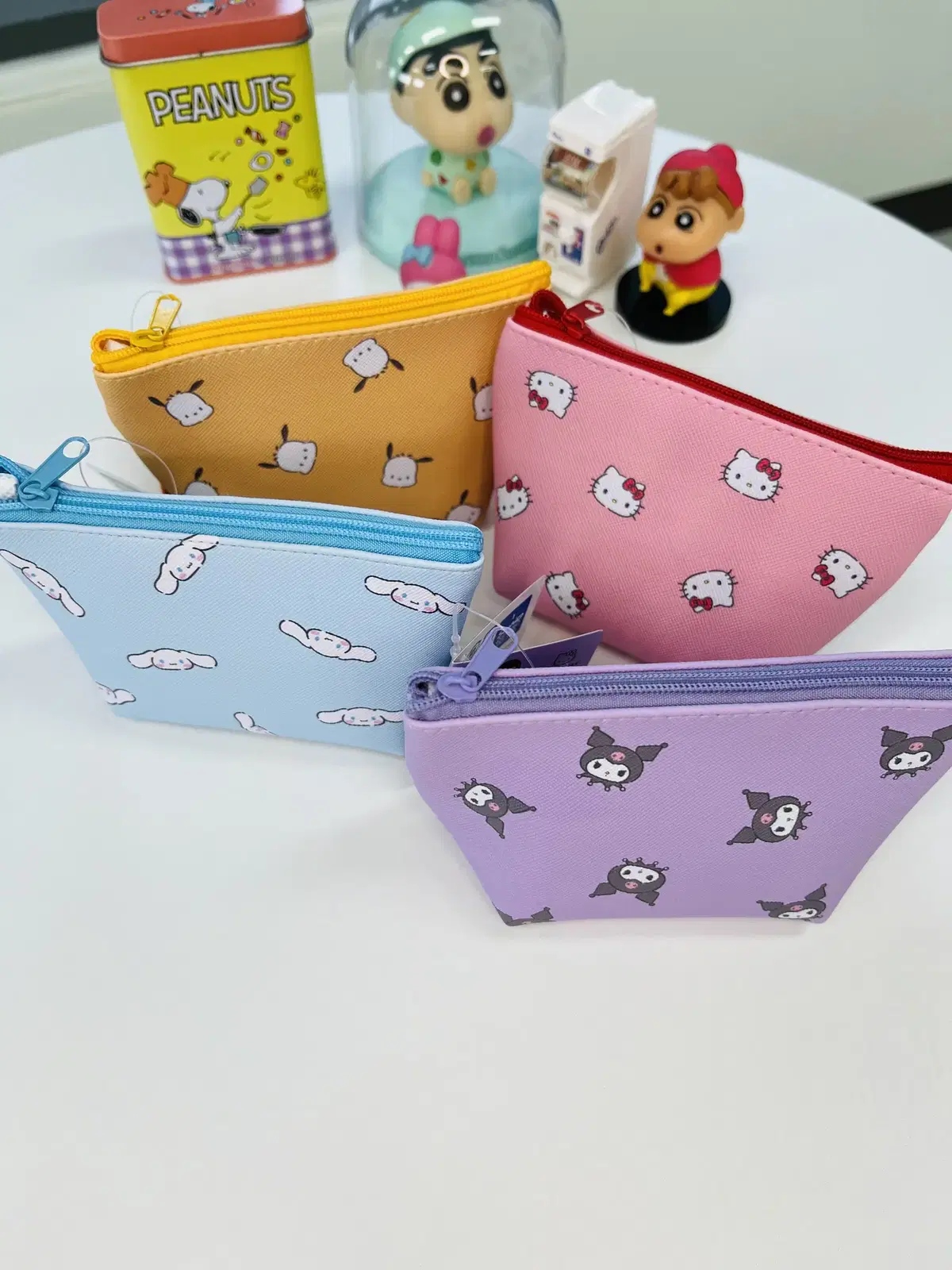 Japan genuine Sanrio Mini Pouch Kuromi Kitty Cinnamoroll Pochacco Coin Purse