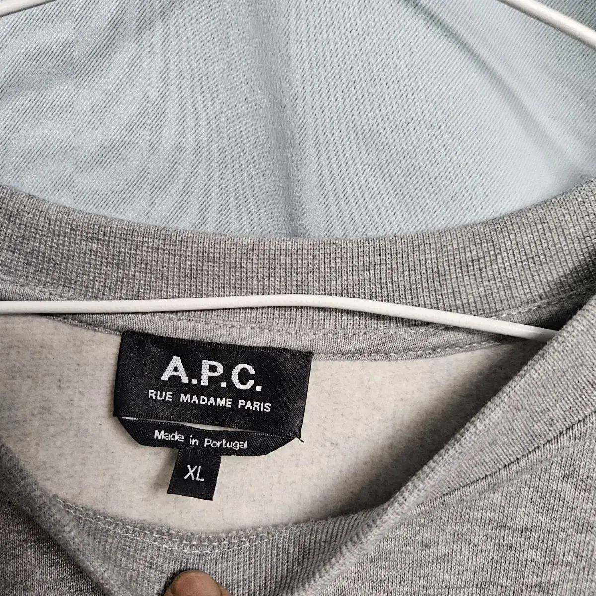 아페쎄(A.P.C) 스웨트셔츠 그레이 XL