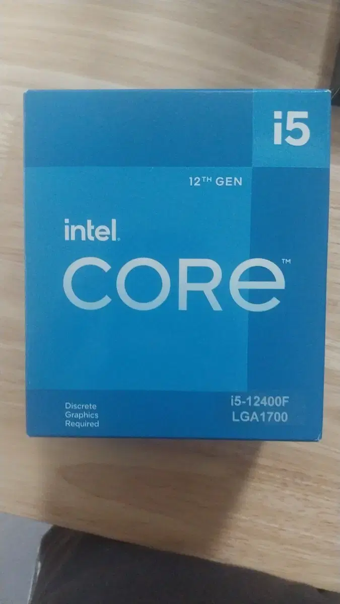 인텔 i5 12400f,gold p31 ssd 500gb