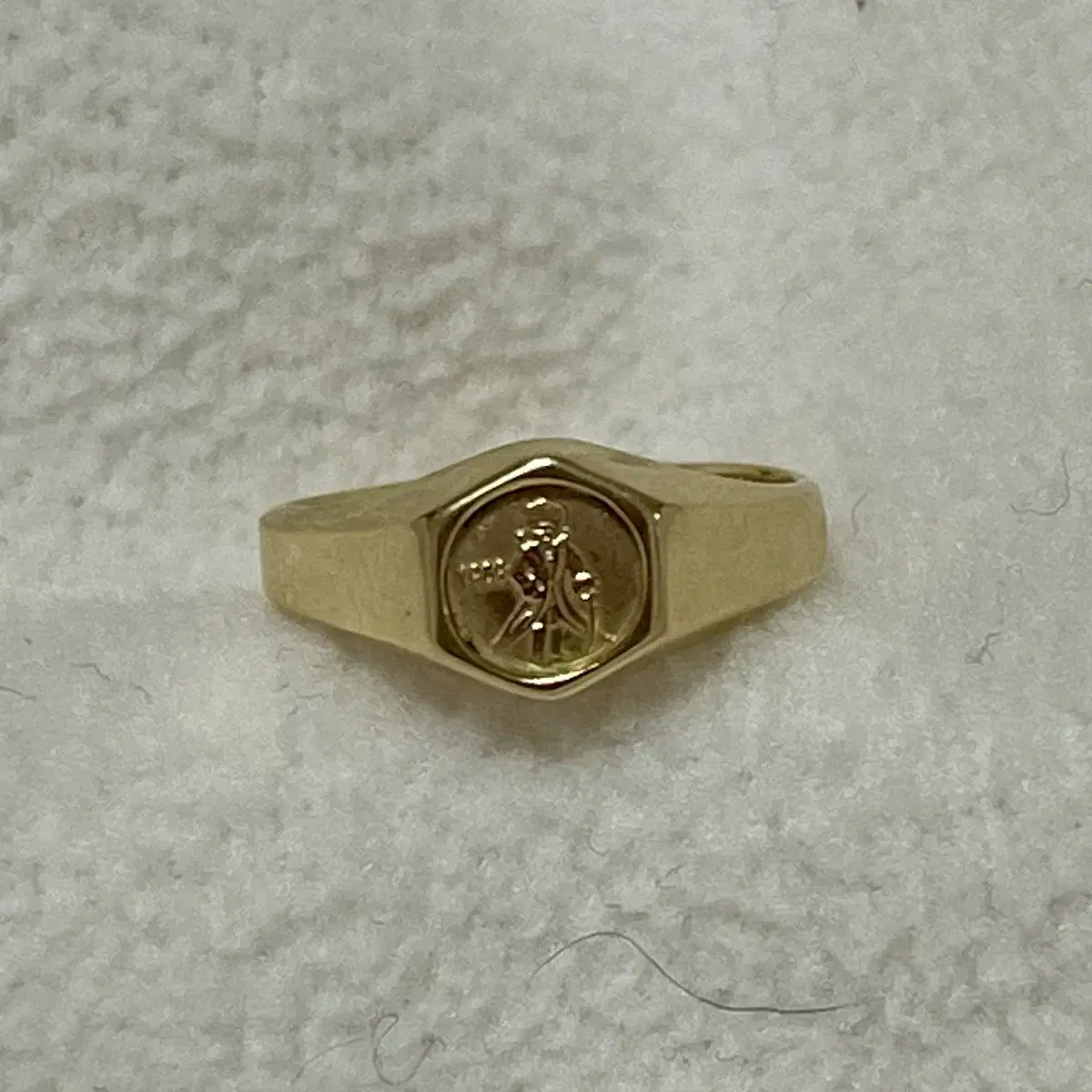 14k 어린왕자 vintage gold ring