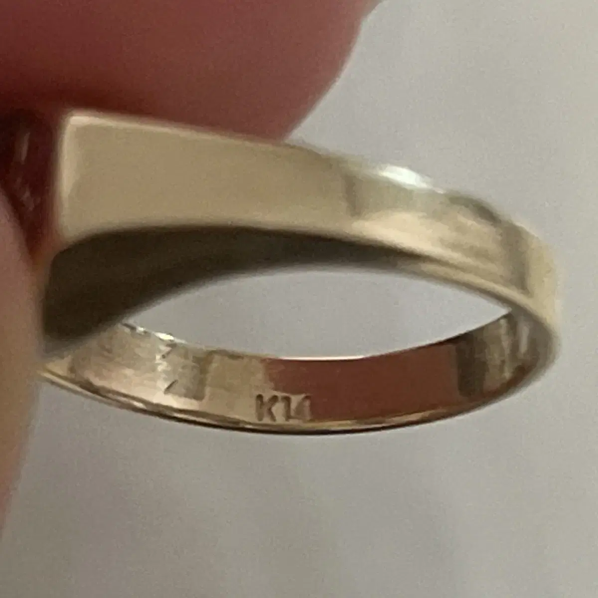 14k 어린왕자 vintage gold ring