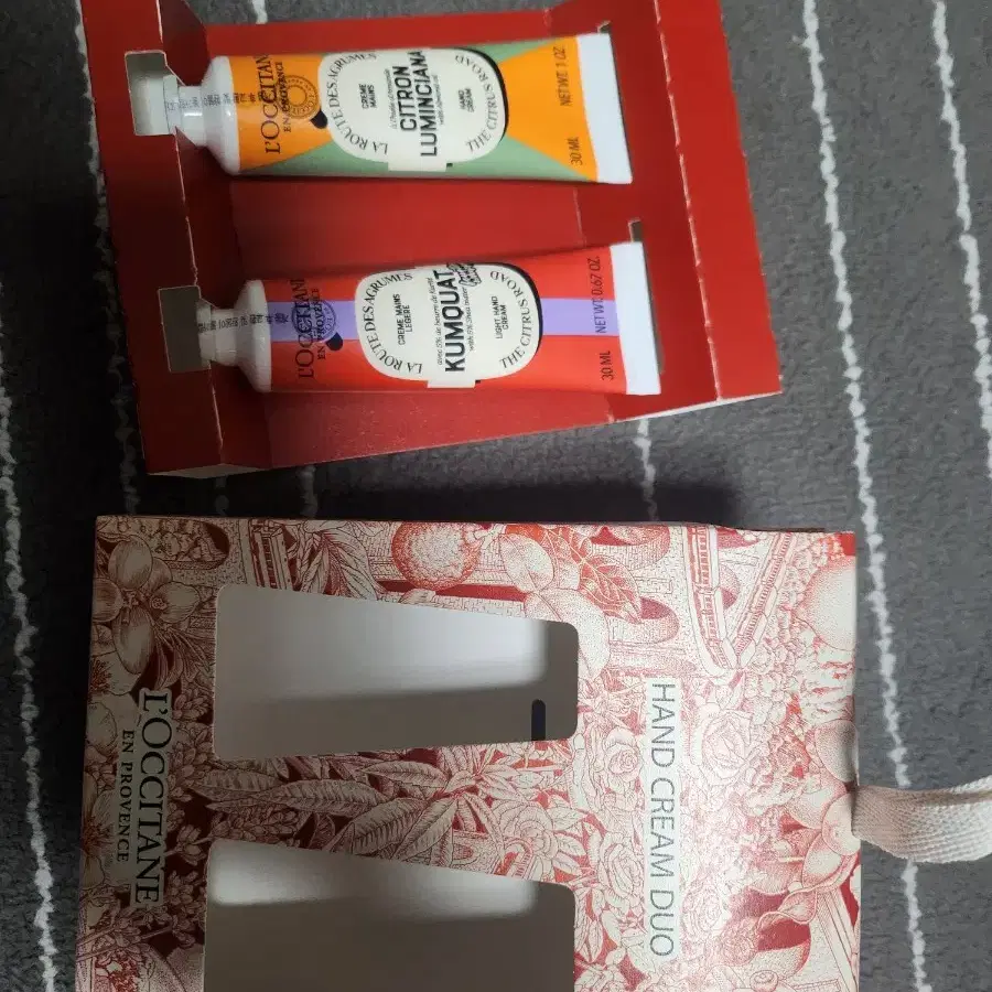 록시땅 핸드크림 30ml 2개 세트 (컴콰트 라이트 & 시트론 루민시아나