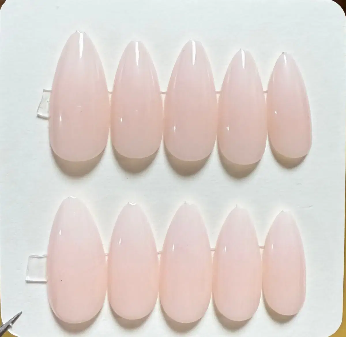 [패스트네일팁] 누드 베이비부머 네일팁 24pc