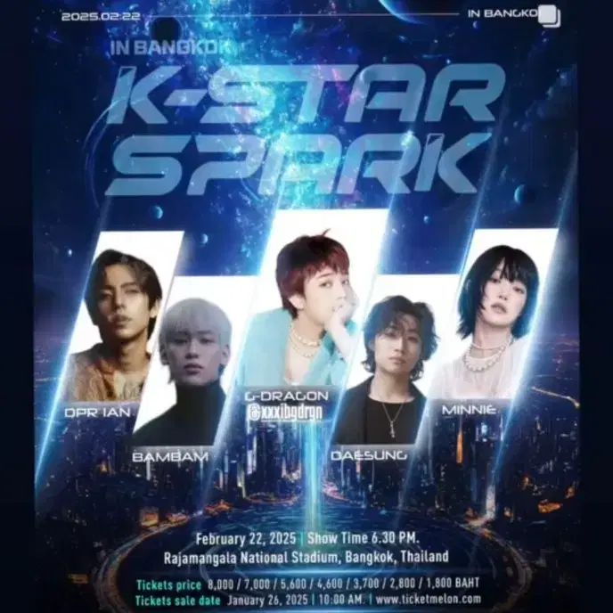 K-STAR SPARK_방콕(GD,대성,뱀뱀,디피알이안,민니)