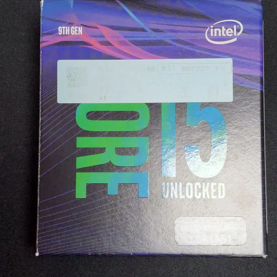 컴퓨터 CPU 인텔 I5 9600K