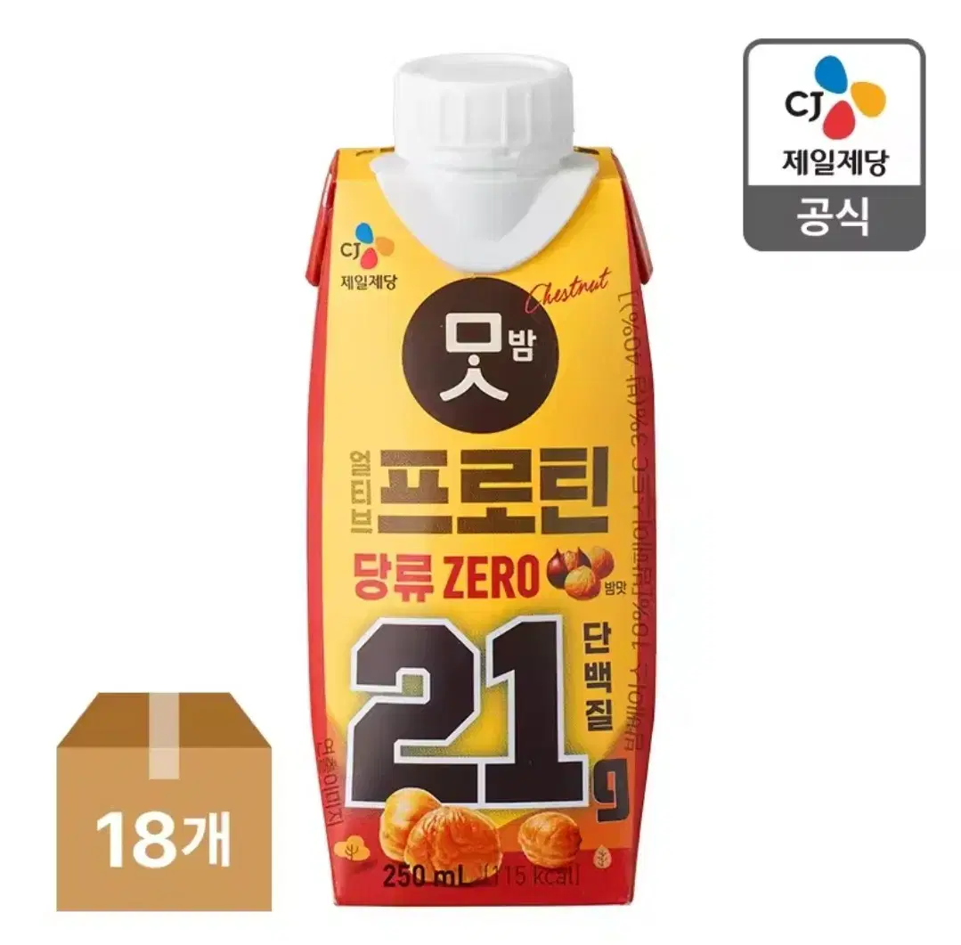 얼티브 프로틴 맛밤맛 250ml 18개 단백질음료