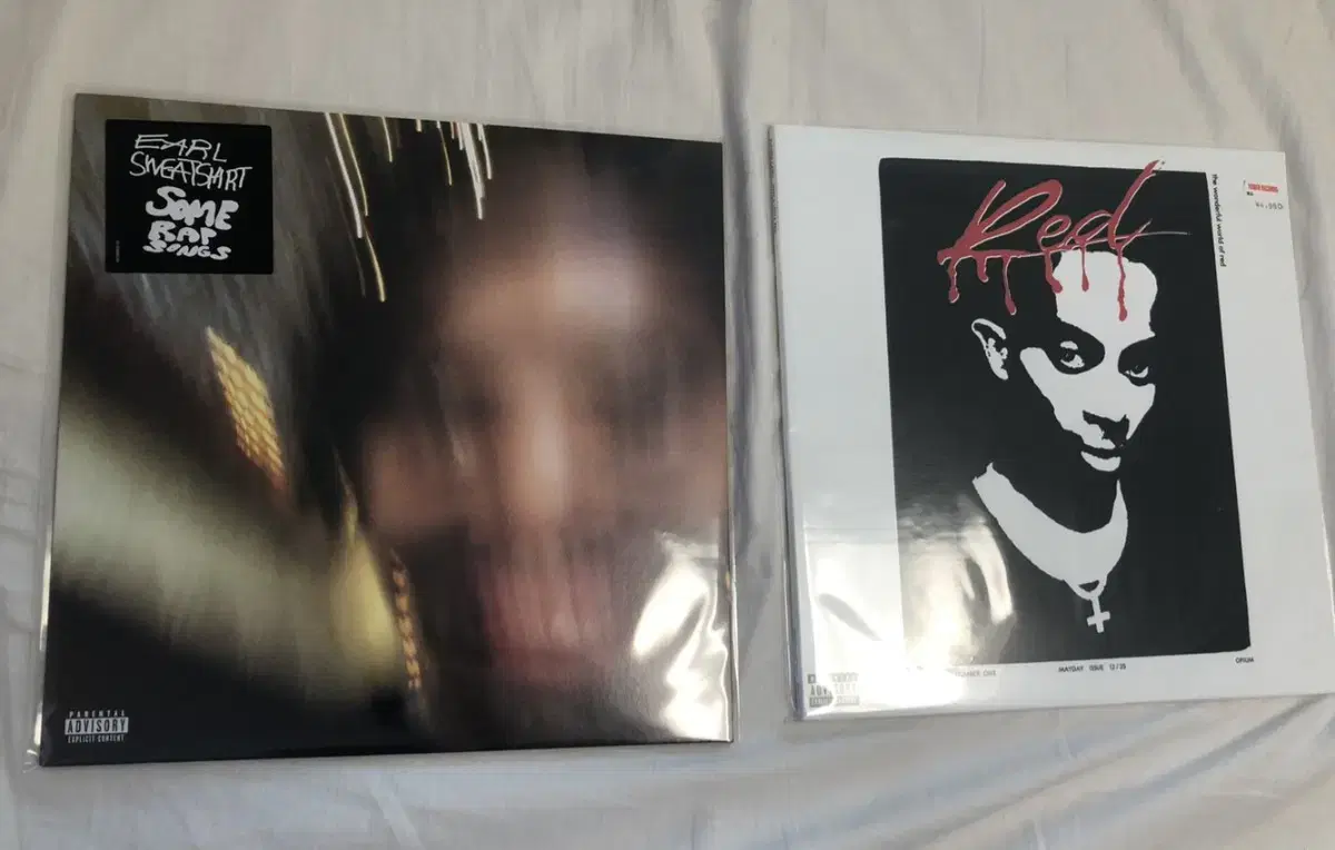 (일괄)whole lotta red lp,some rap song lp