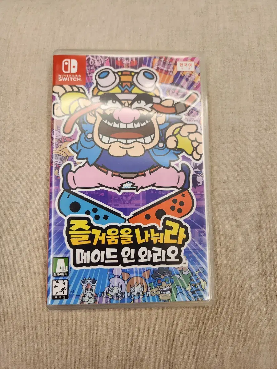 Nintendo Switch Wario Wario made in Wario