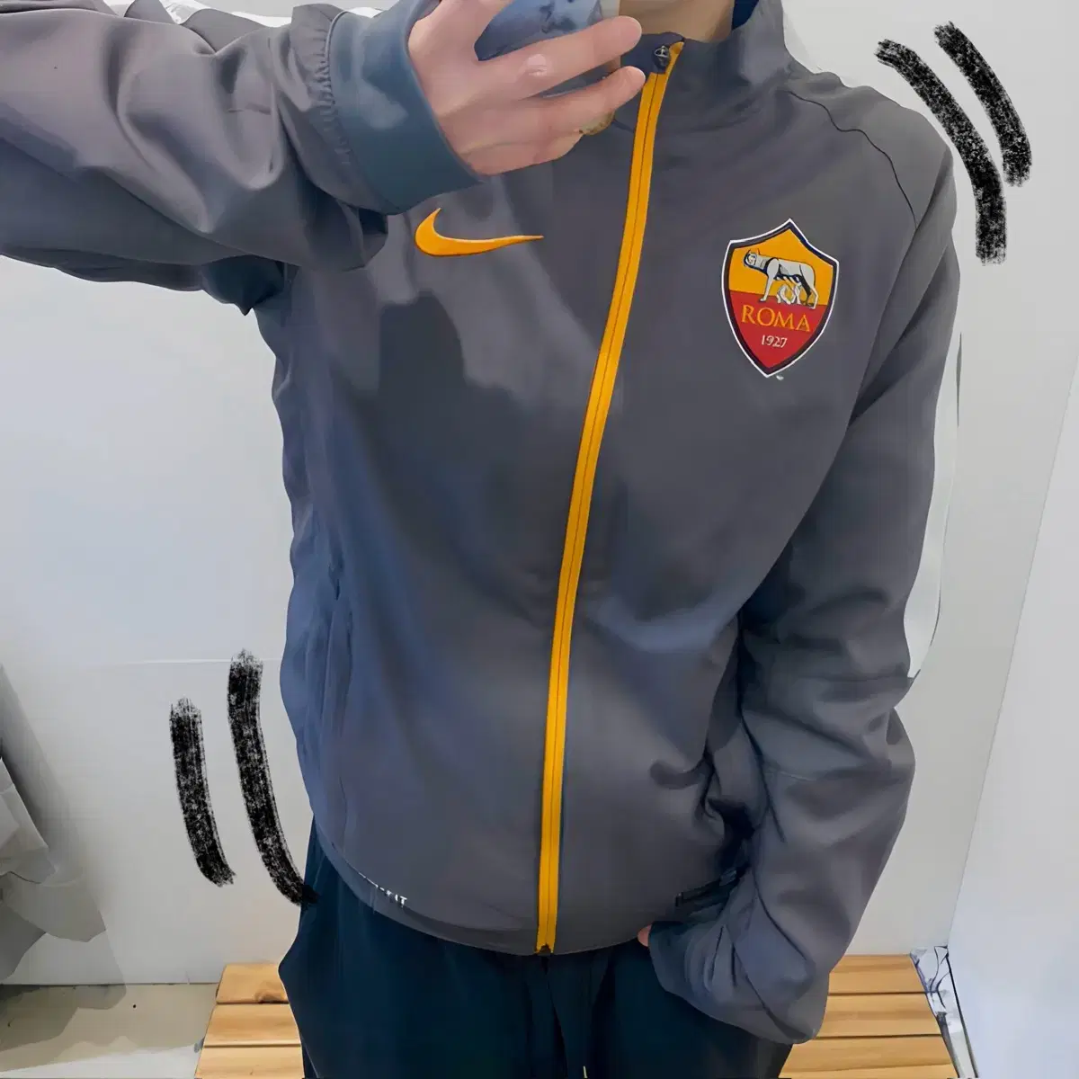 S Nike AS Roma Track Top