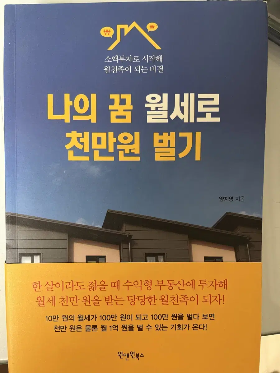 나의 꿈 월세로 천만웤 벌기 (양지영) 책