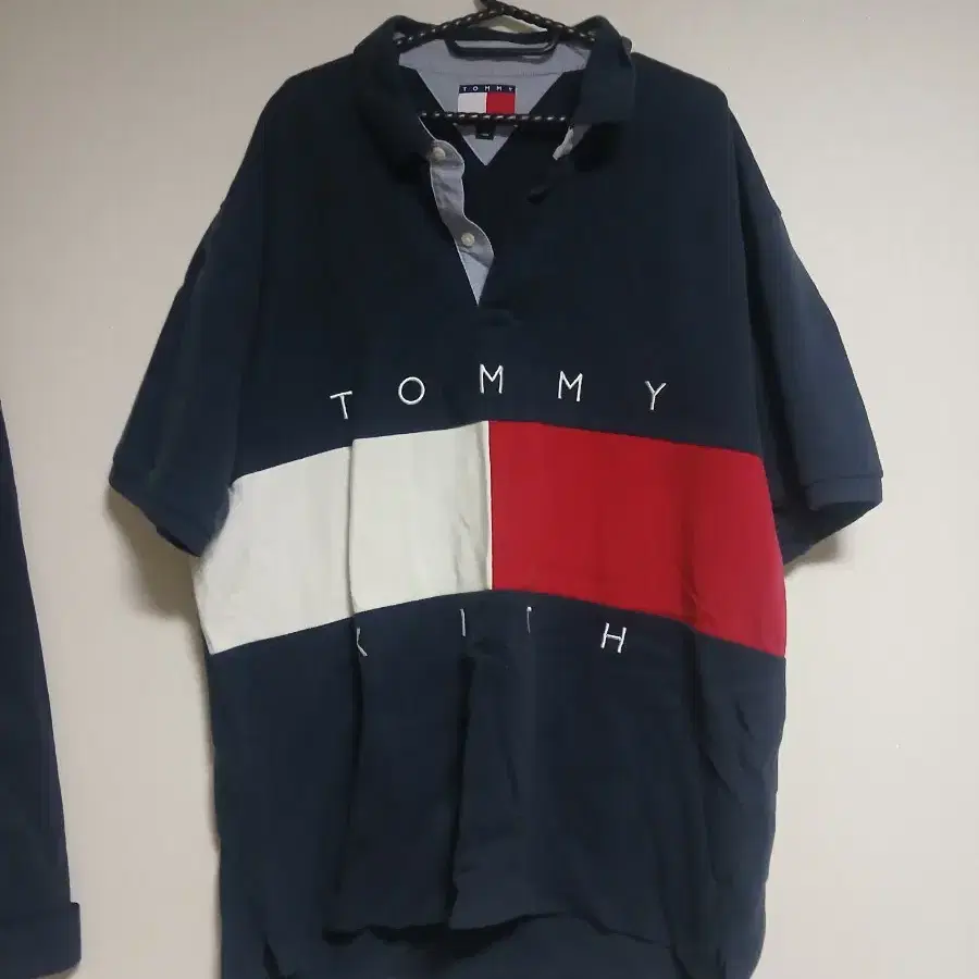 Tommy x kith polo shirt