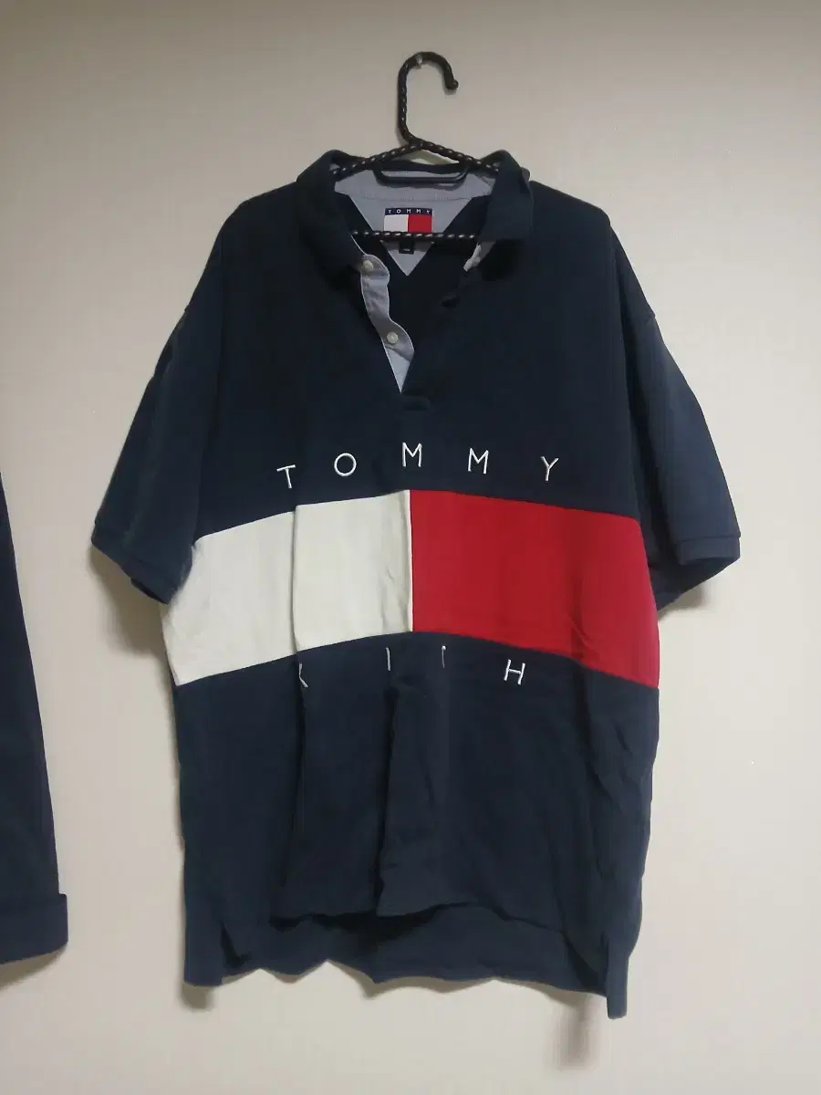 Tommy x kith polo shirt