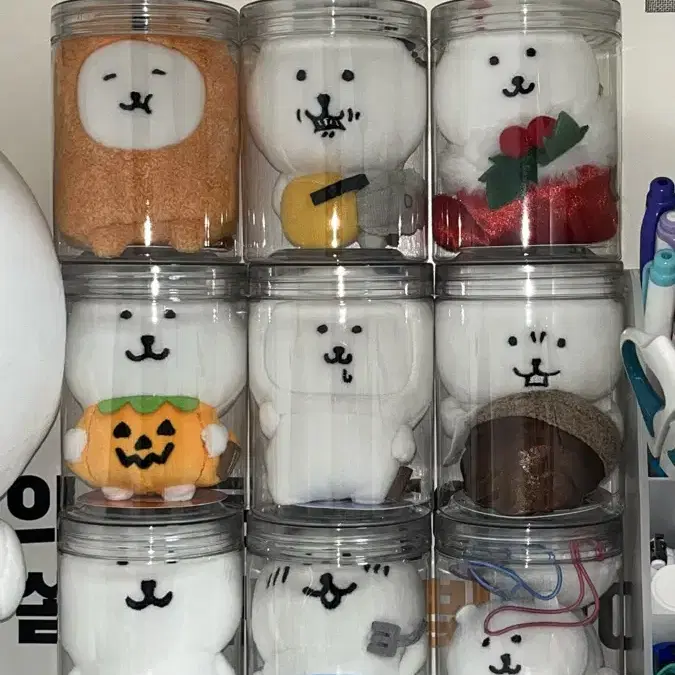 나가노마켓 농담곰 누이 키링 인형