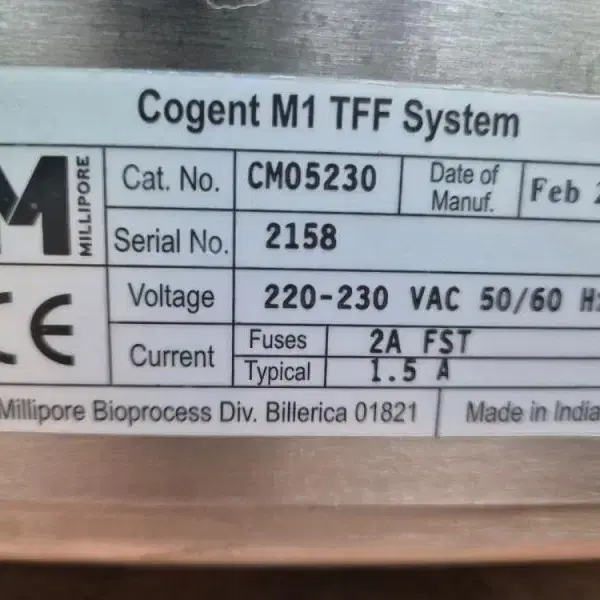 Cogent M1 TFF System 접선  유동 여과 시스템