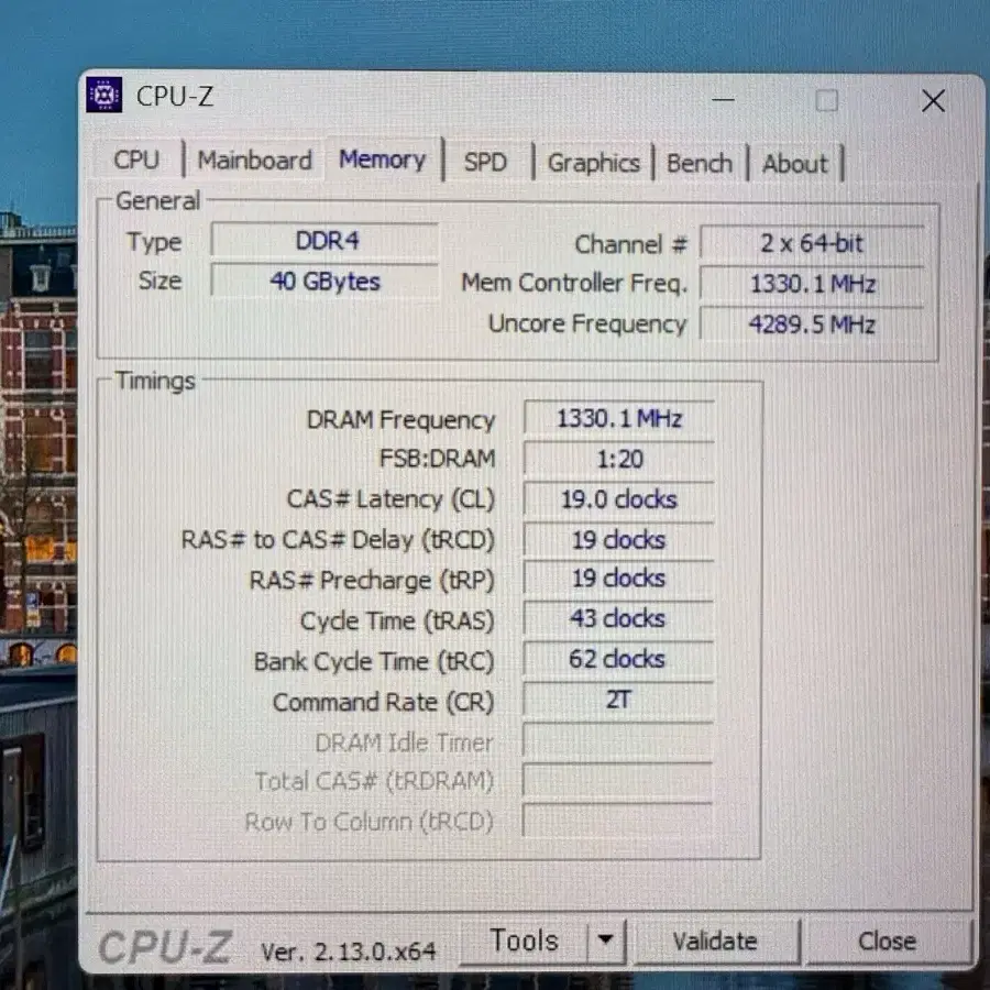 인텔 12600k, RTX20270, 40gb  (32+8)