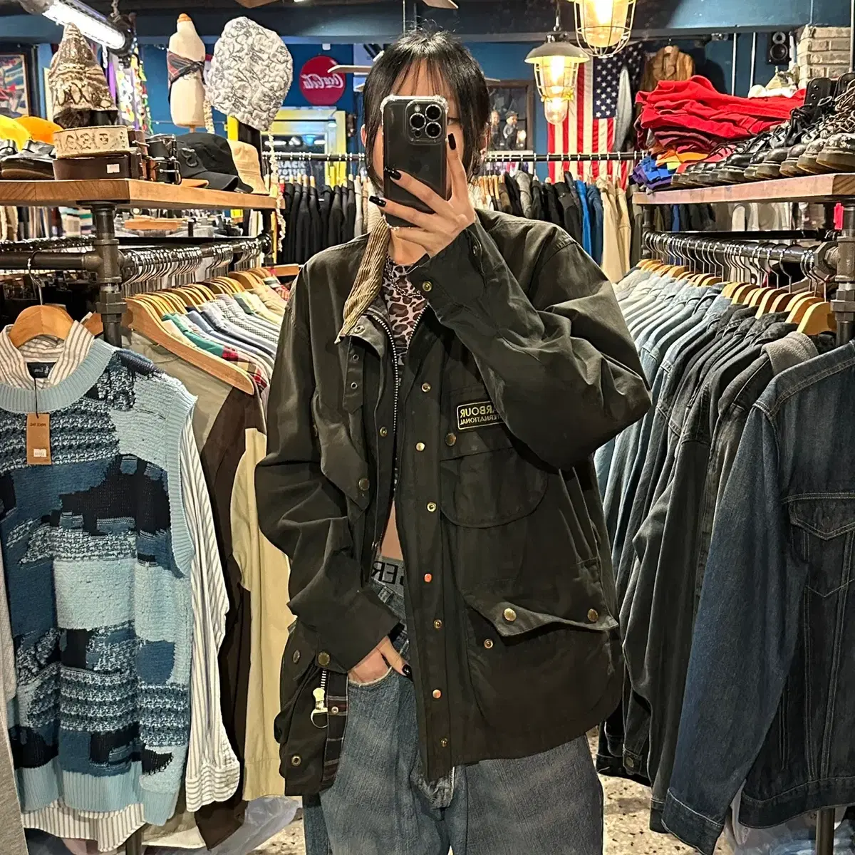 Barbour 바버 왁스 자켓