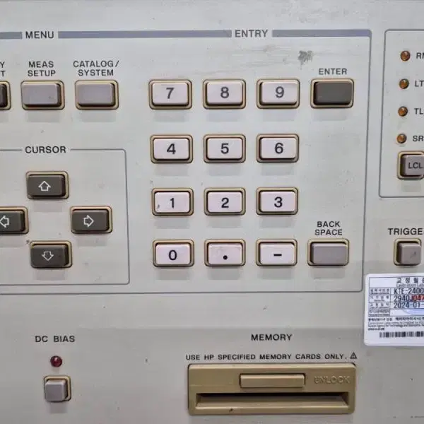 HP 4284A Precision LCR Meter 20Hz-1MHz