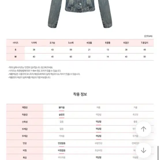 하이클래식 데님 자켓